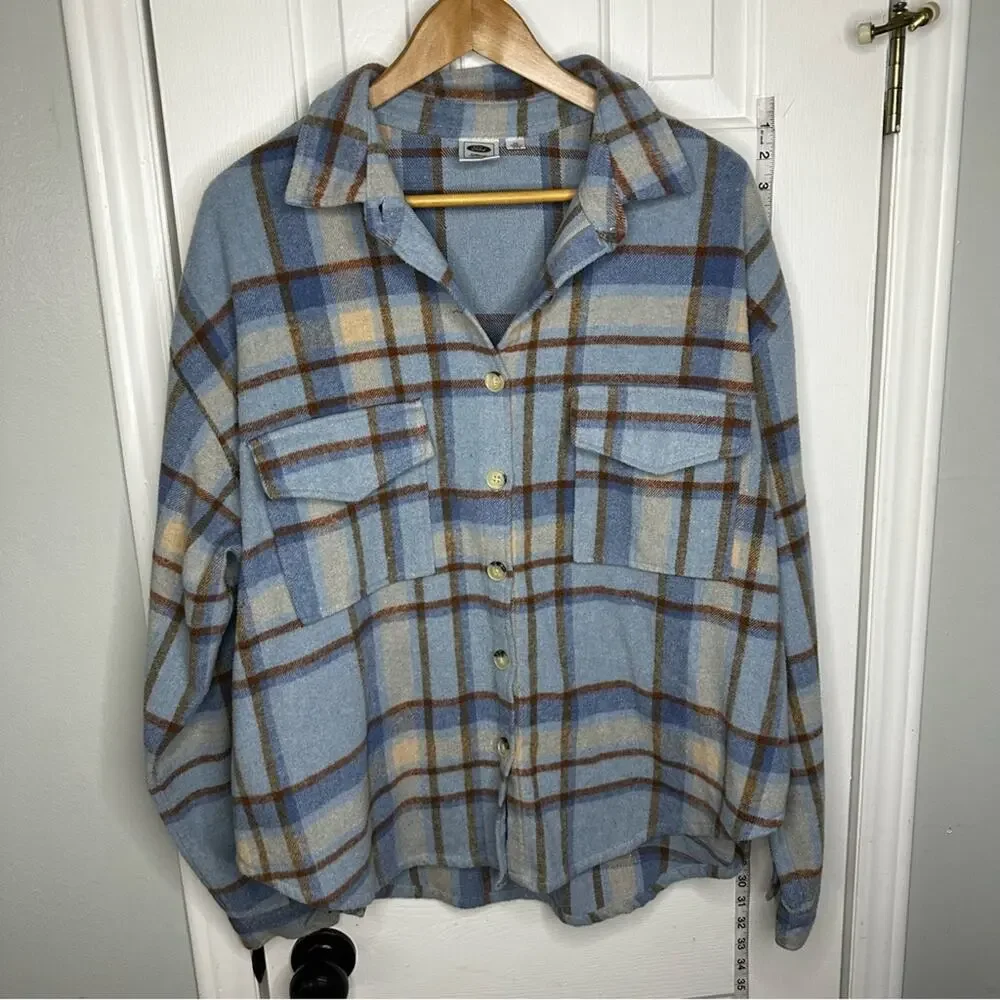 Ford Bronco Flannel |Vintage Bronco Back Detail | Music Festival Outfit plus XXL - Picture 7 of 9